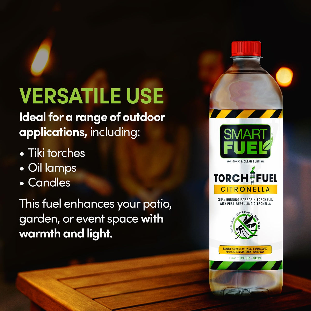 Citronella Torch Fuel 1 Gallon Pack of 2 E241849