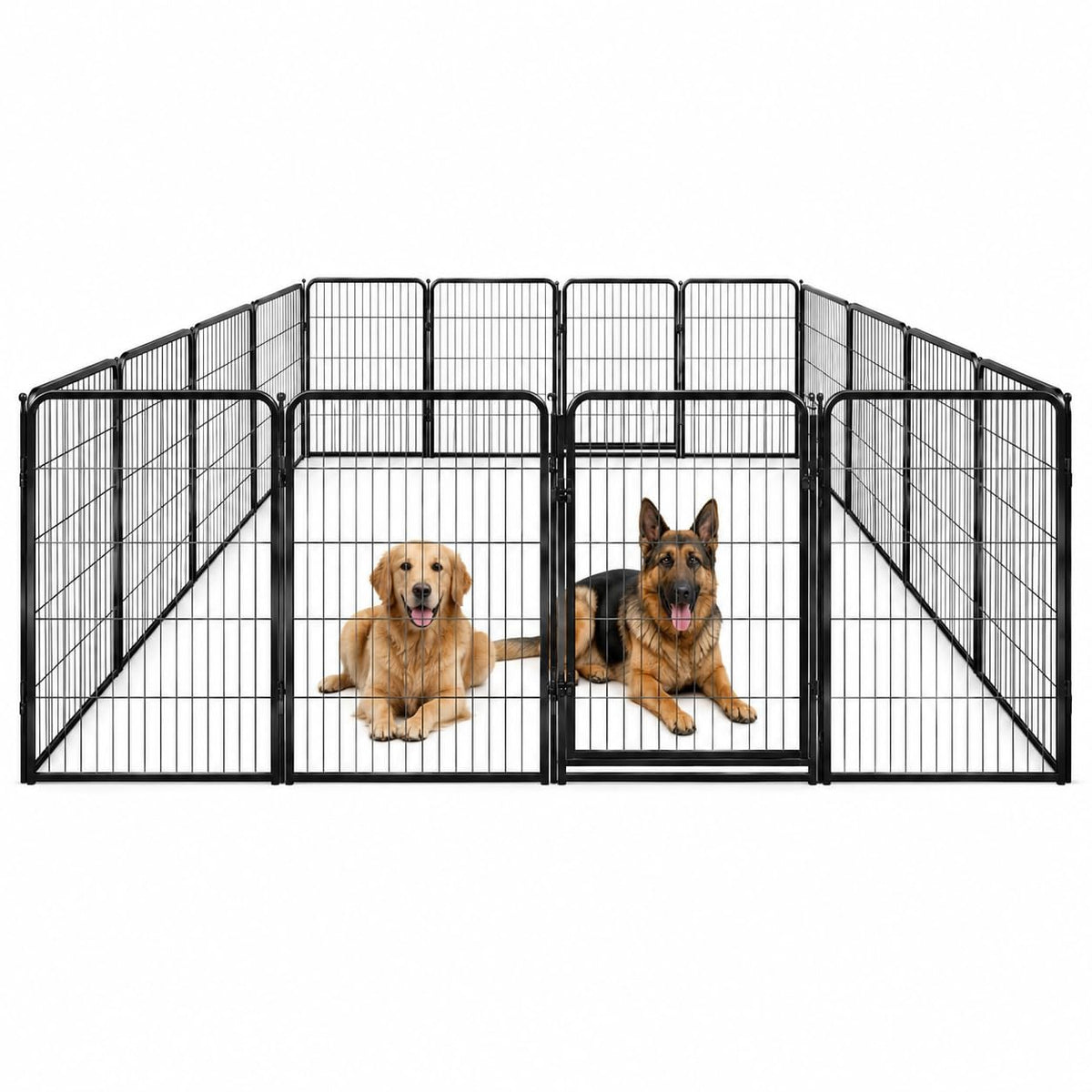 40'' 16 Panels Portable Dog Playpen C896