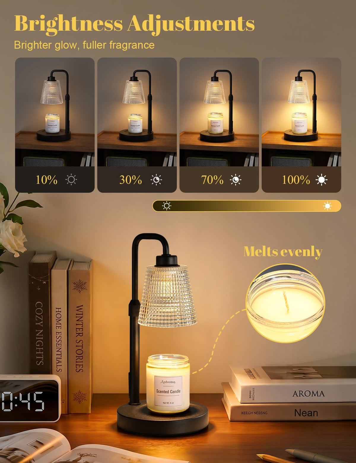 Candle Warmer Lamp with Timer R220582