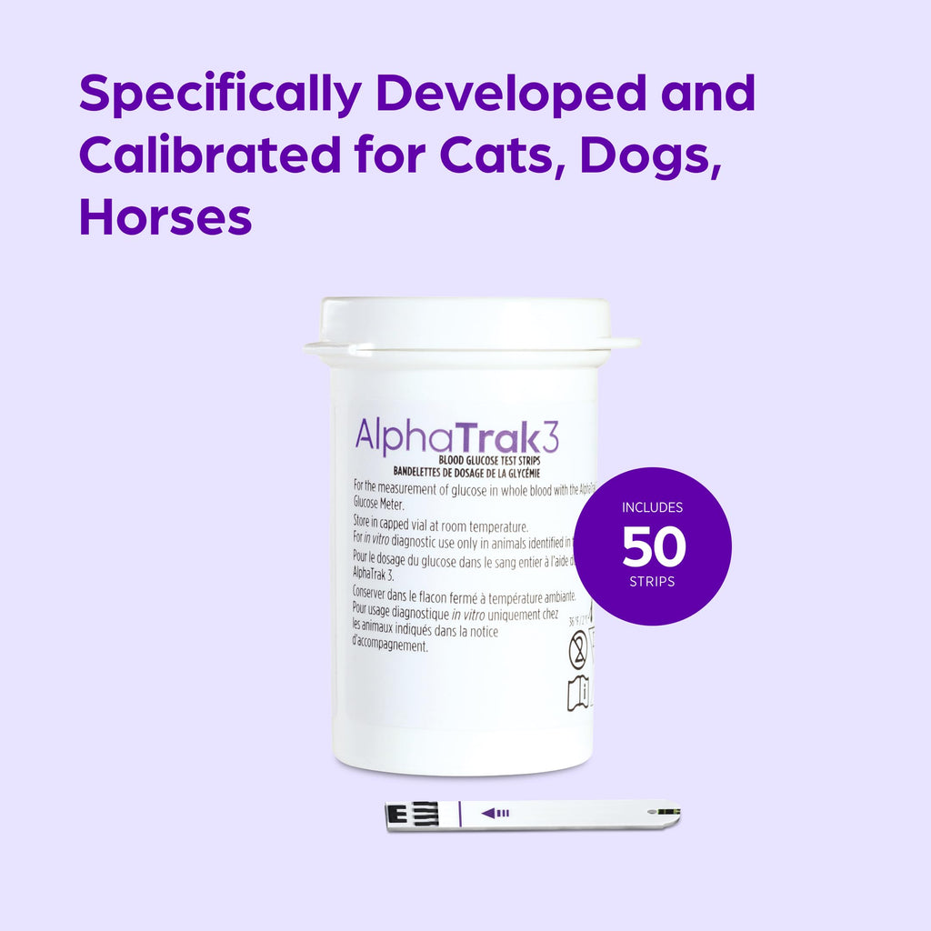 Test Strips for Diabetic Dogs, Cats & Horses, 50 Count I11568