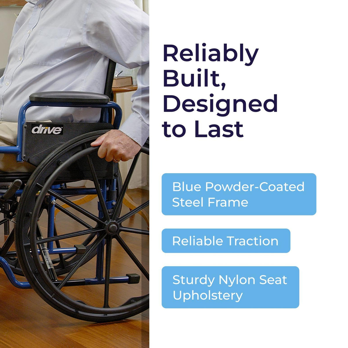 Blue Streak Lightweight Wheelchair H785