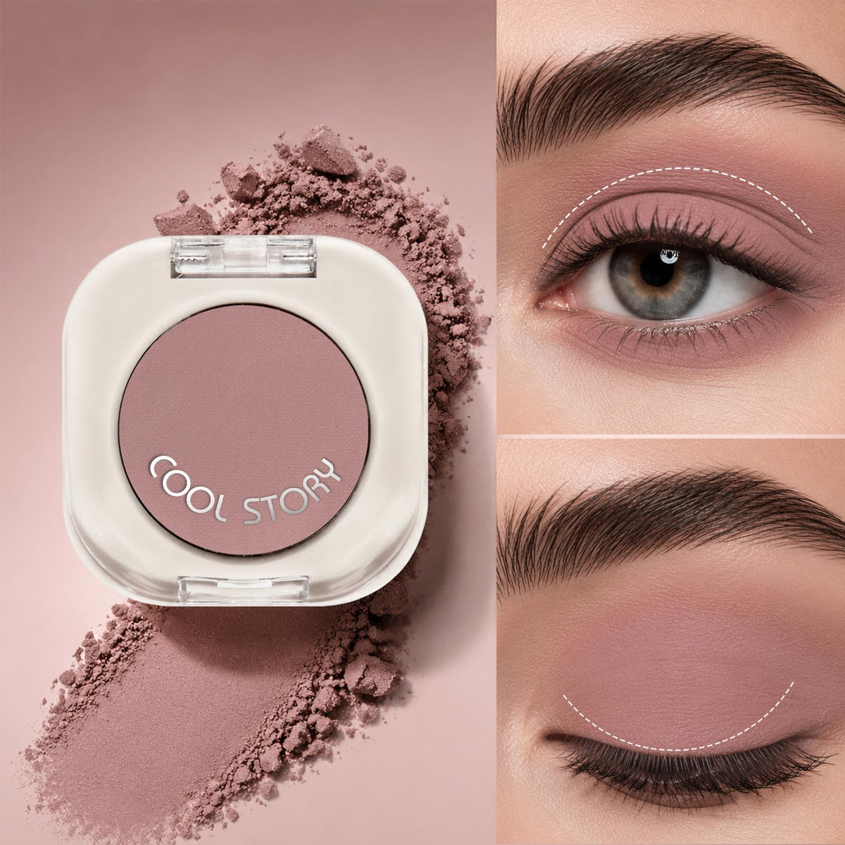 Matte Eyeshadow Single Palette F8140