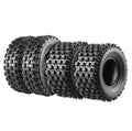 Set of 4 Sport ATV Tires 22x7-10 Front & 20x10-9 Rear 4PR Y5773