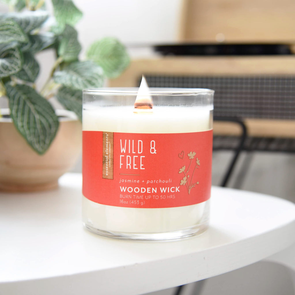 16 oz Wood Wick Scented Candle R2045