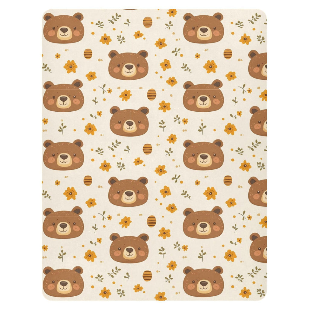 Soft Breathable Microfiber Crib Sheet F19404