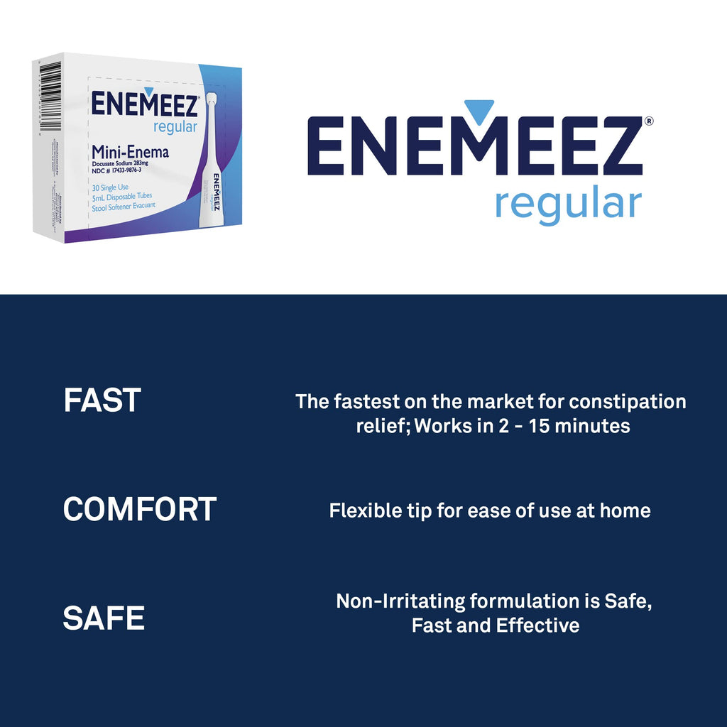 Docusate Sodium Mini Enema 283mg 30 Count Q87551