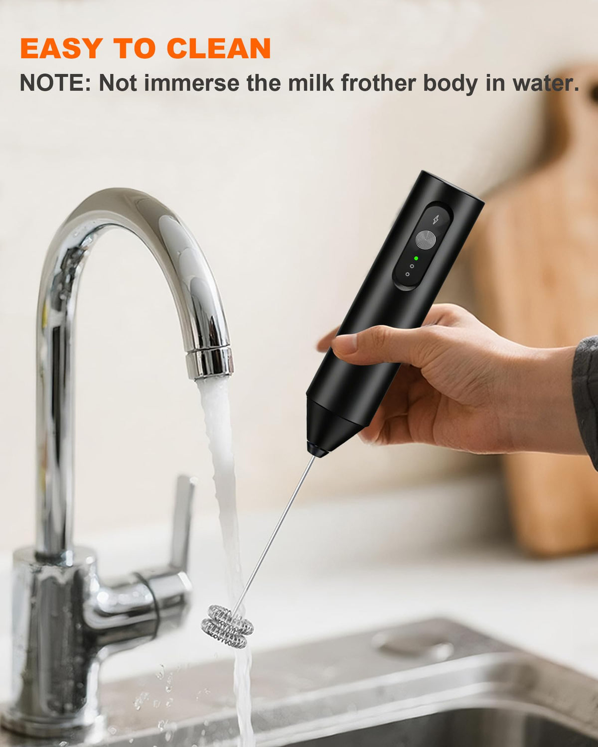 Rechargeable Handheld Milk Frother O8863