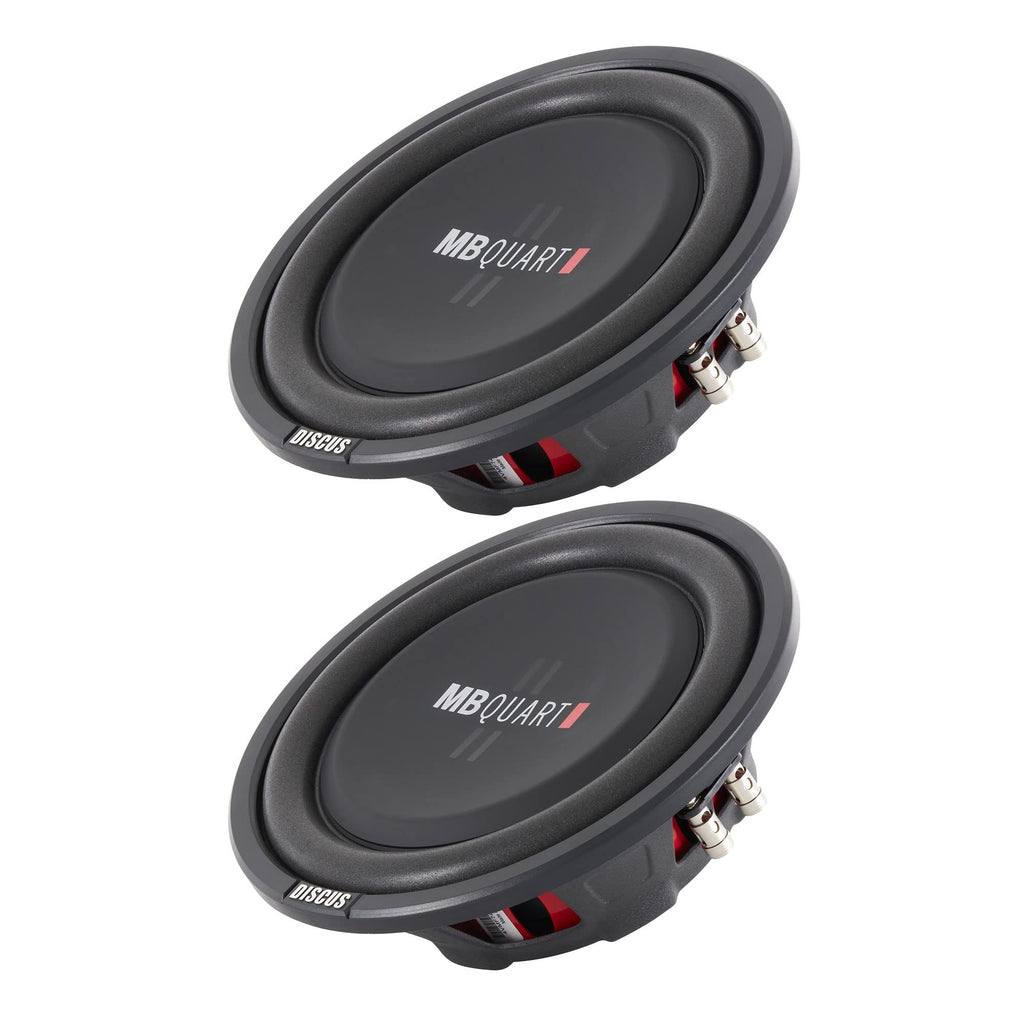 10 Inch 400W 4 Ohm DVC Car Subwoofer, 2 Pack L820
