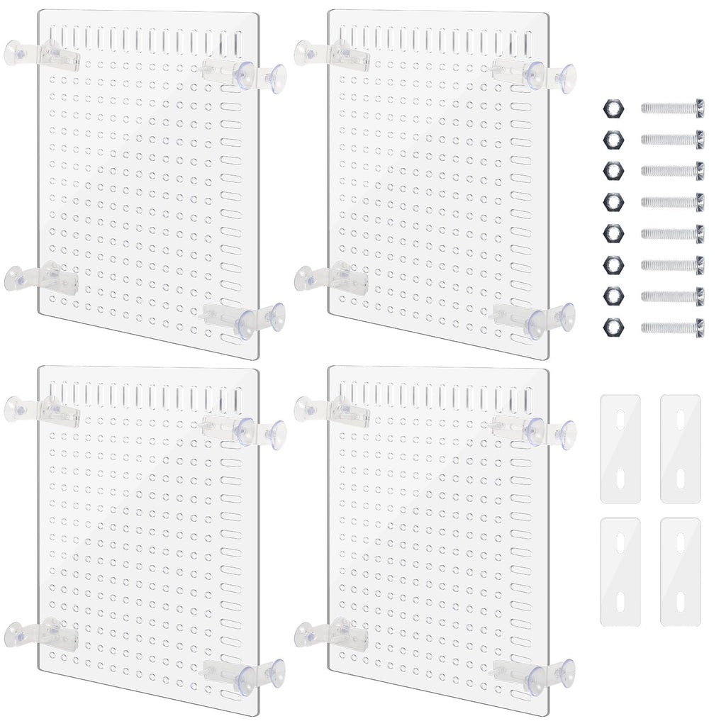 4 Set Acrylic Aquarium Divider Fish Tank Panels R280