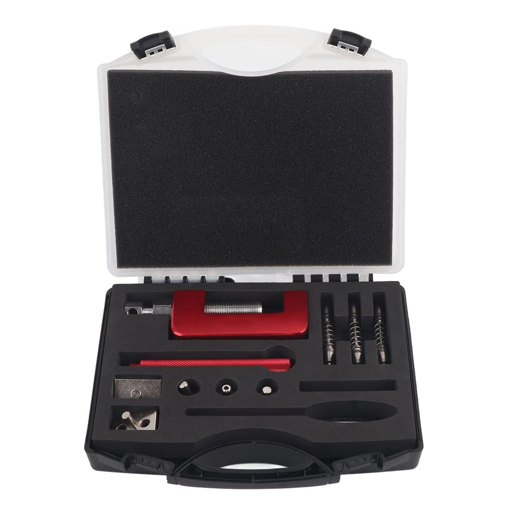 12 Pc Alloy Steel Motorcycle Chain Breaker Rivet Tool Set K343341