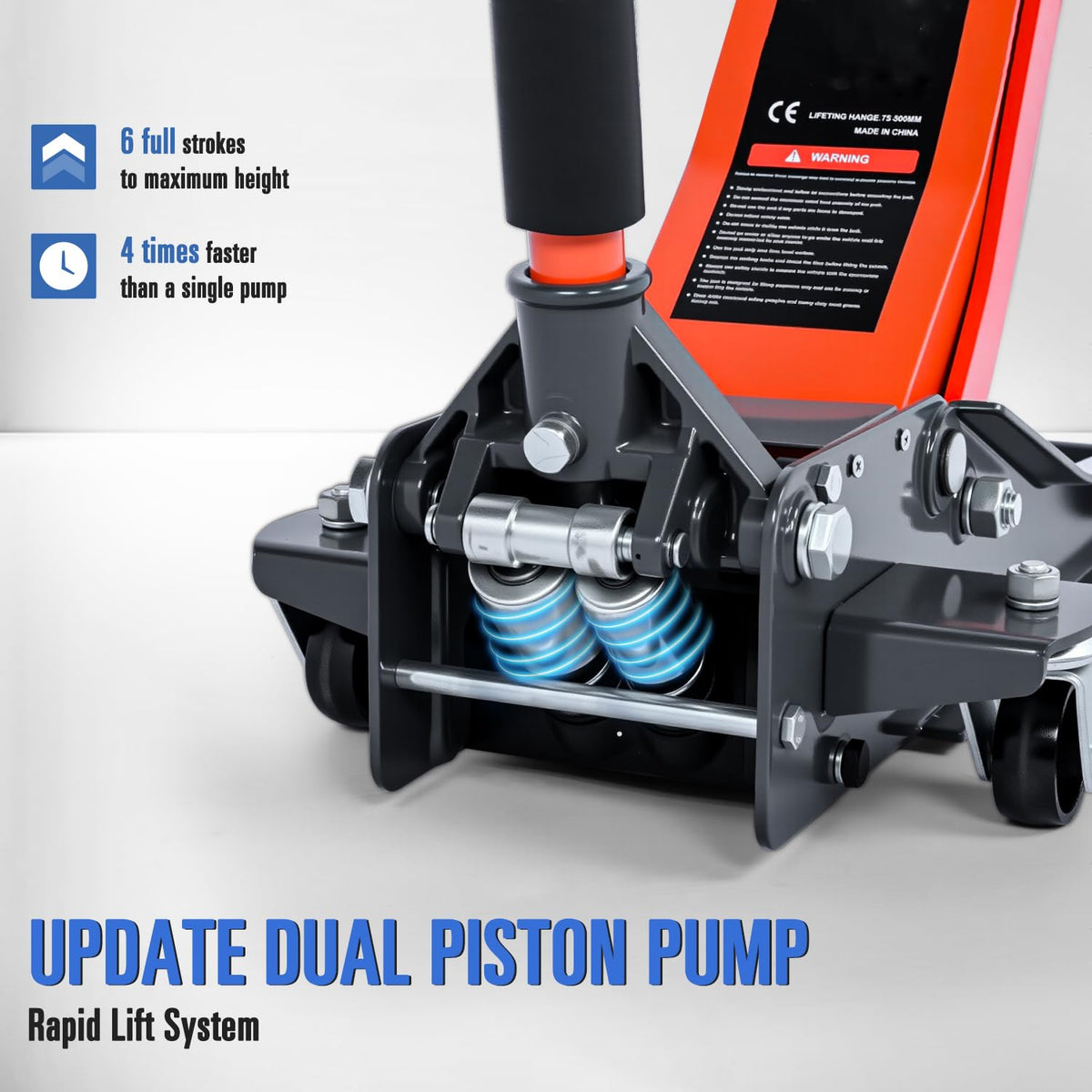 3 Ton Low Profile Hydraulic Floor Jack U321277