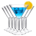 Clear Shatterproof 10oz Martini Glasses Set of 6 N9263