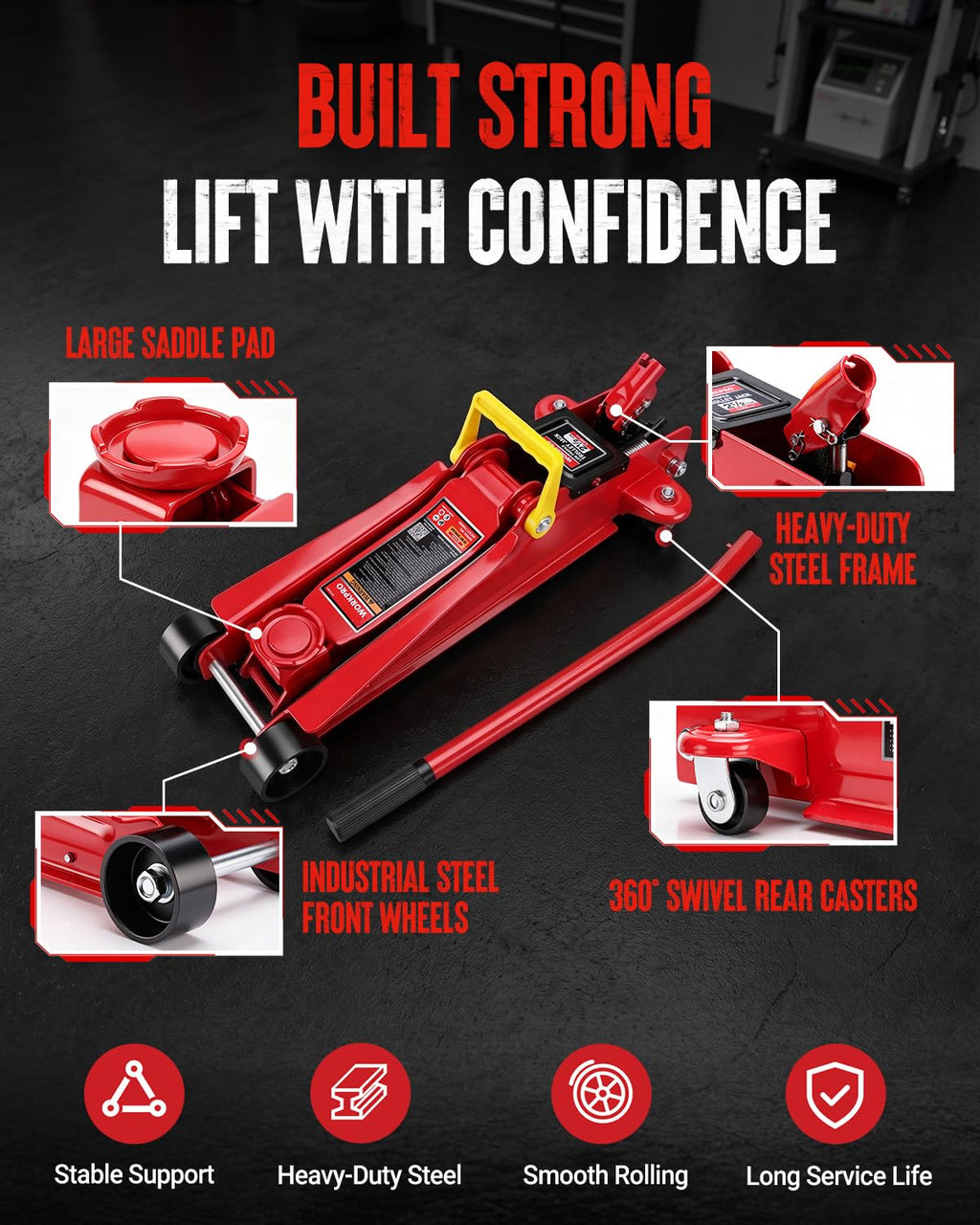 2.5 Ton Hydraulic Trolley Floor Jack I756168