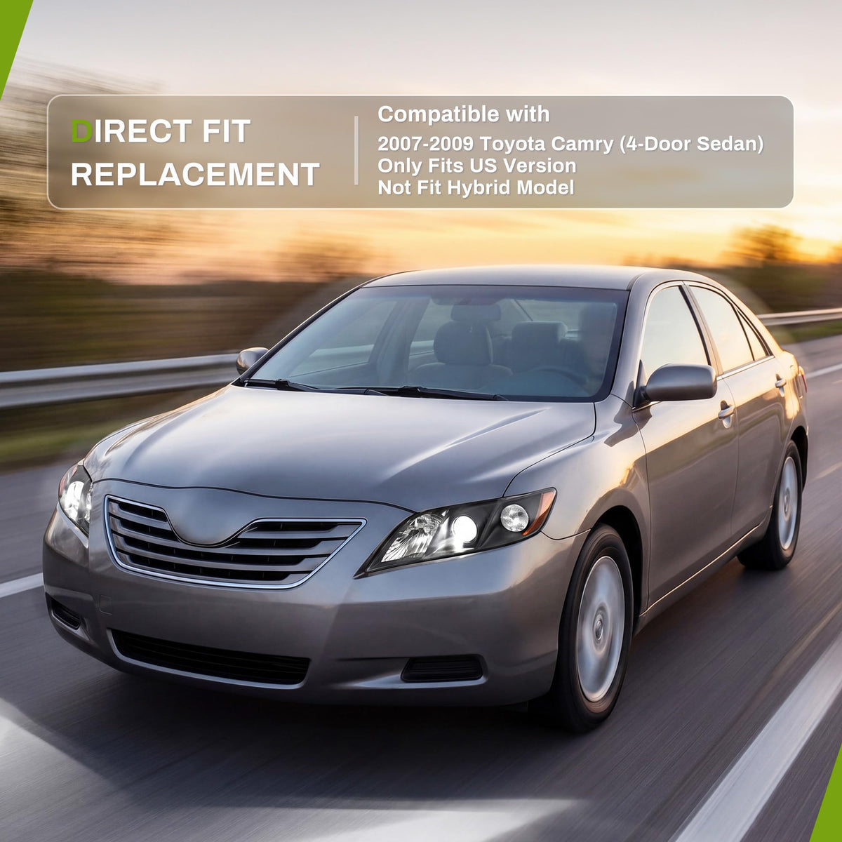 Headlights for Toyota Camry 2007-2009 O212918