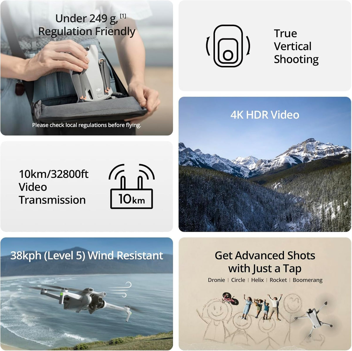 Mini 3 Drone with Camera 4K L979118