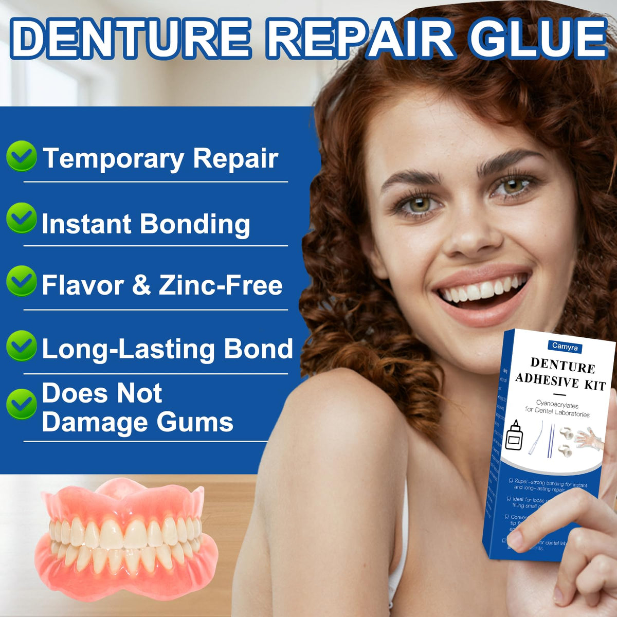 1 oz Clear Dental Bonding Glue H239760