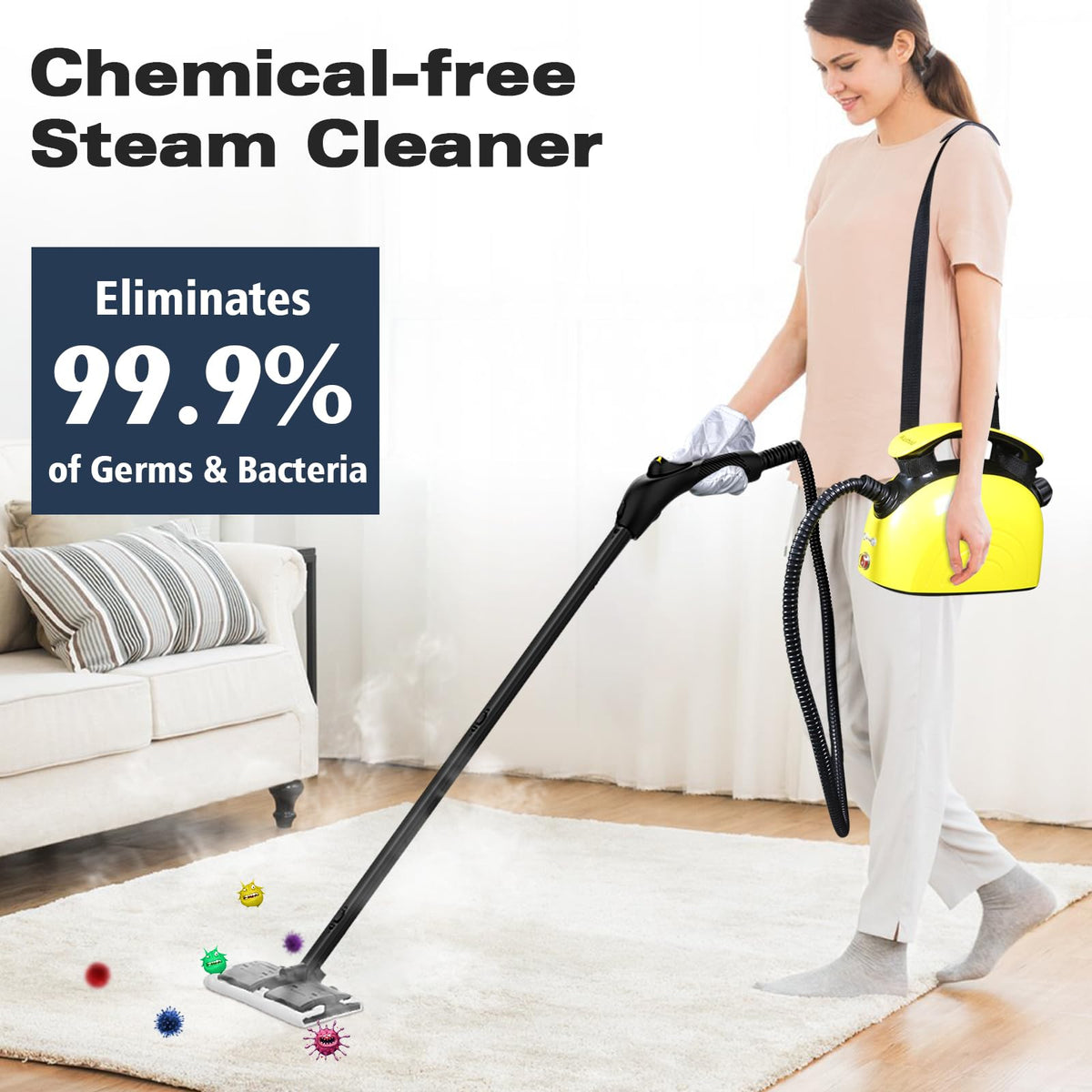 Multipurpose Steam Cleaner with 21 Accessories H35319