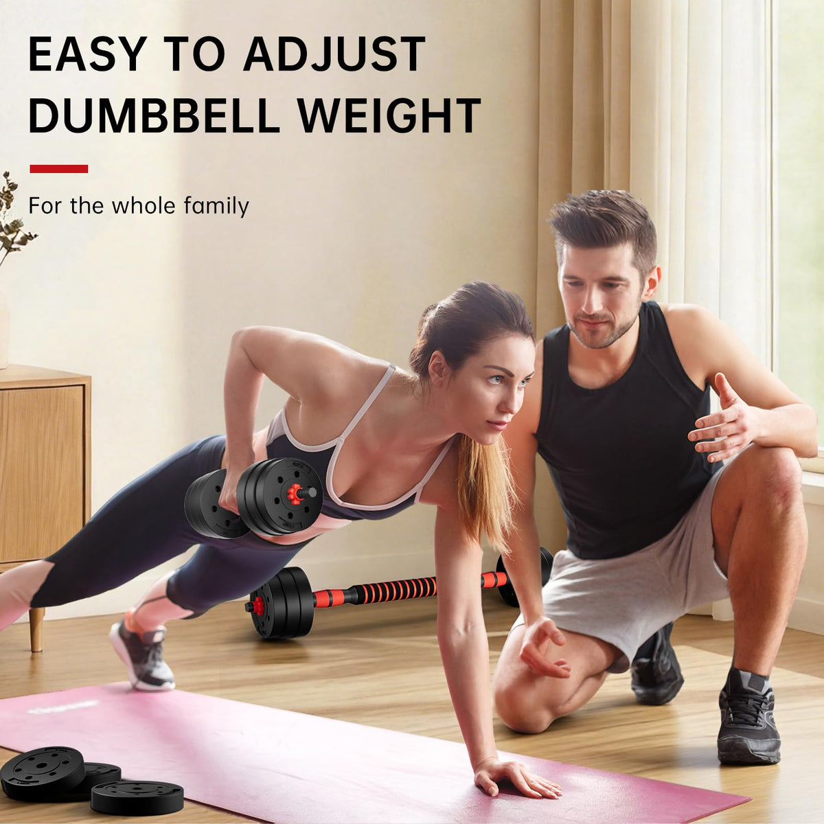 Adjustable Dumbbells Set of 2 W12876