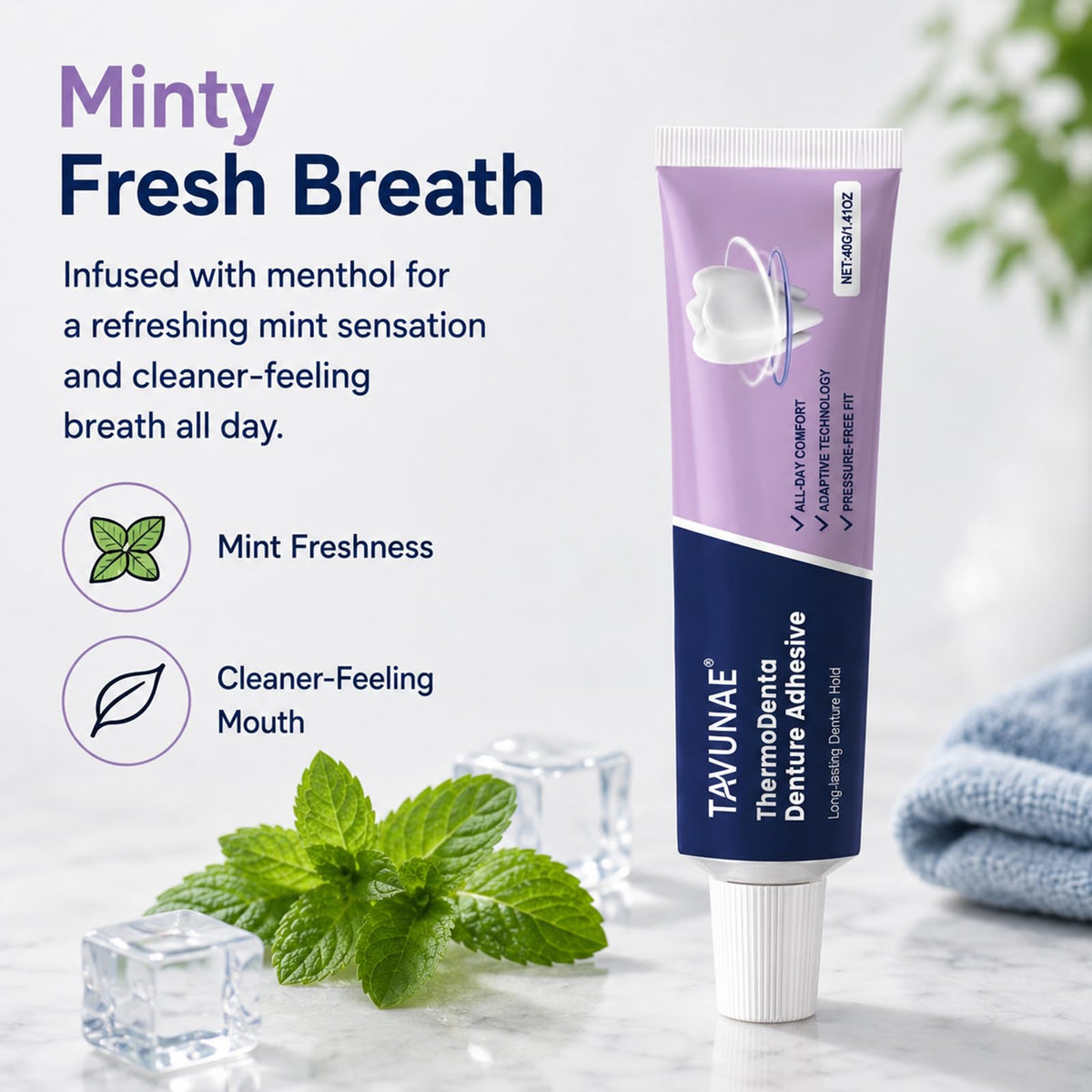 Denture Adhesive Cream H4199