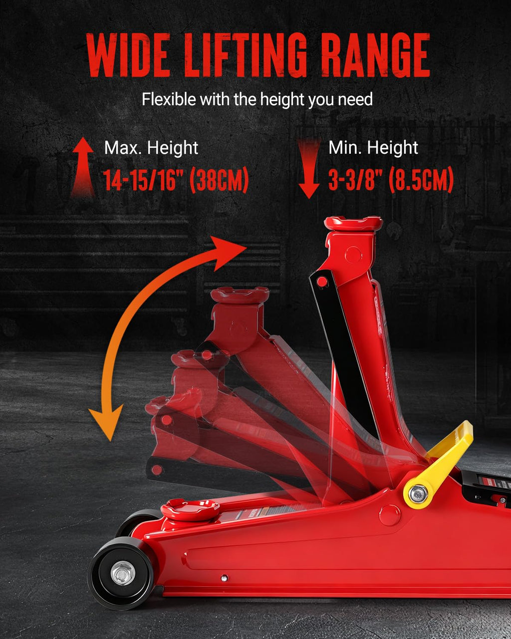 2.5 Ton Hydraulic Trolley Floor Jack I756168