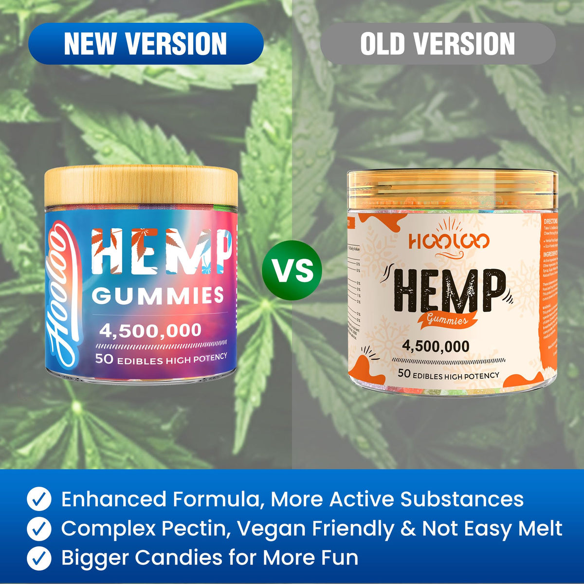 Hemp Gummies 6 Fruity Flavors B845950