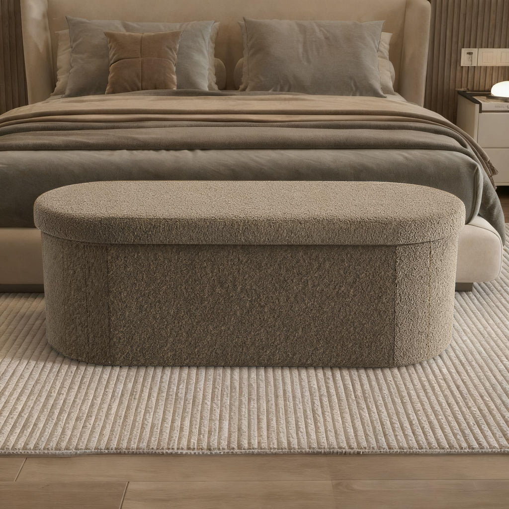 Oval Storage Ottoman H660707