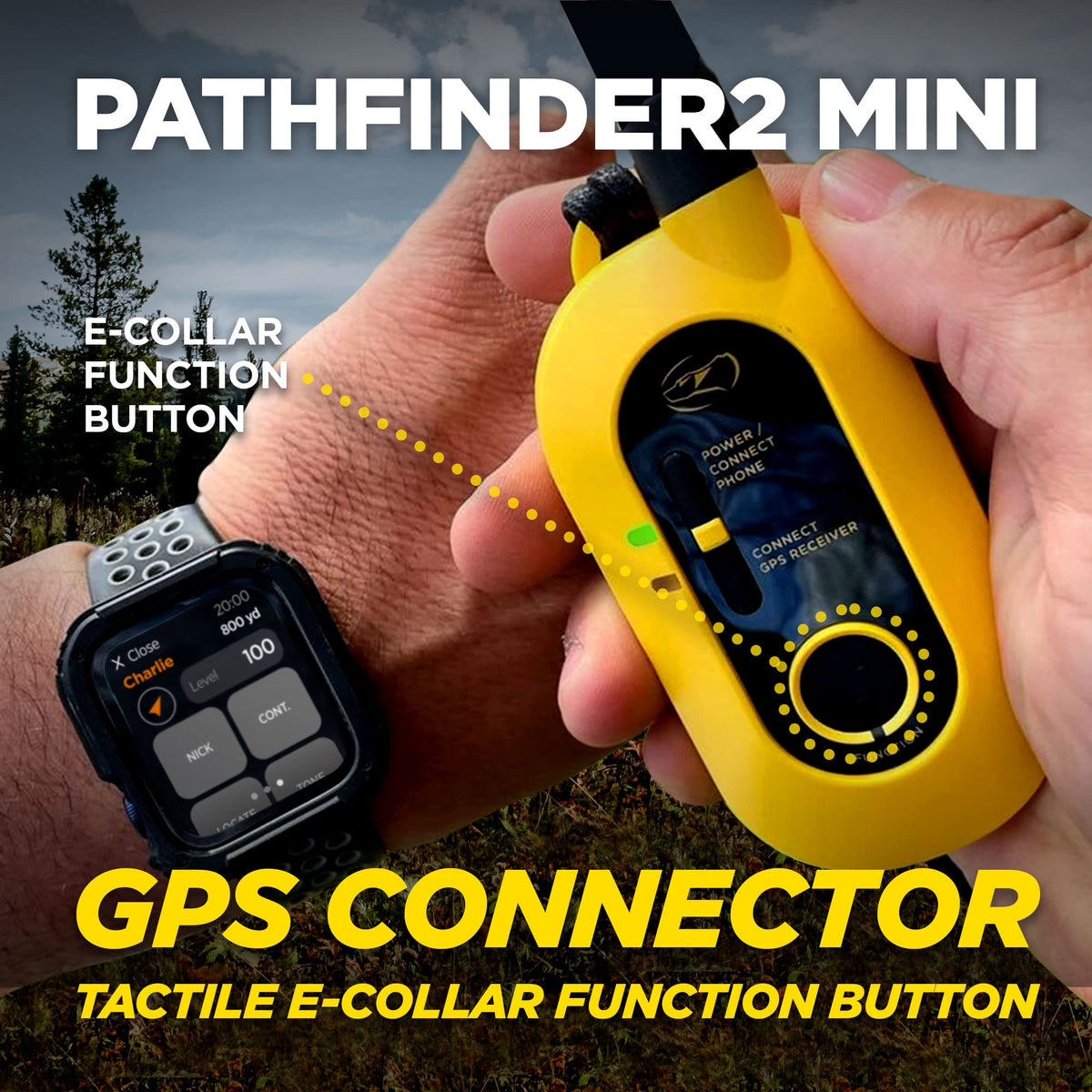 Rechargeable GPS Training Collar with Remote O1068