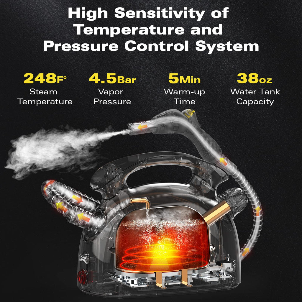 Multipurpose Steam Cleaner with 21 Accessories H35319