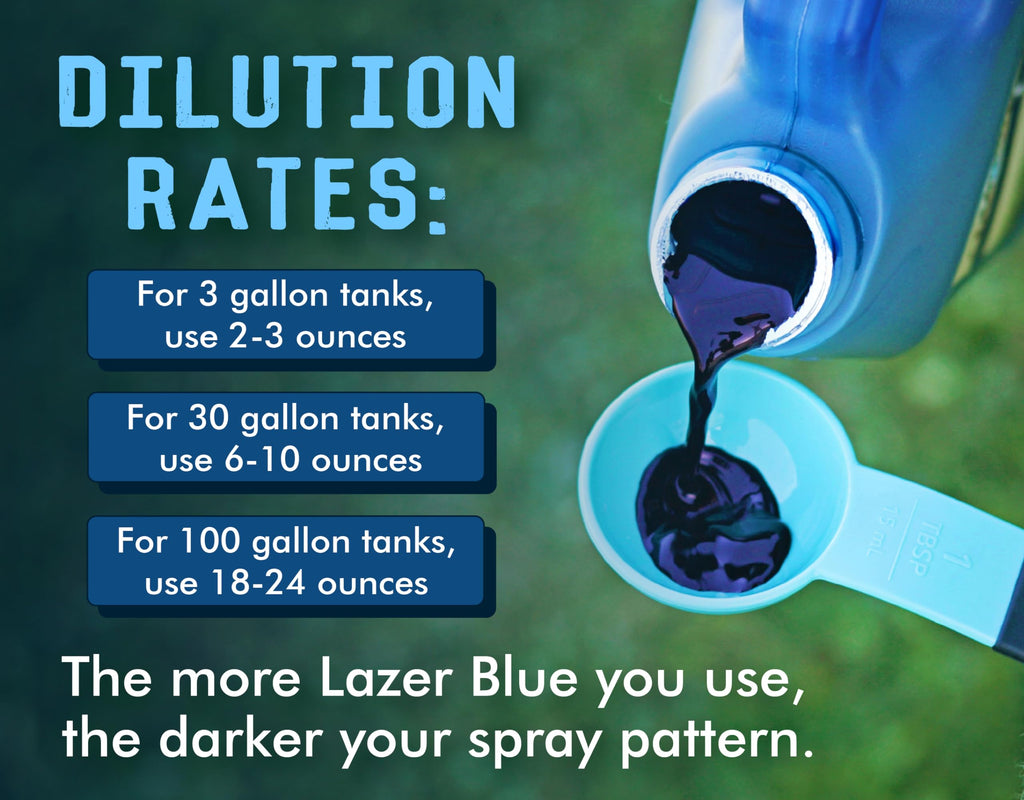 Blue 32 Ounces Concentrated Spray Pattern Indicator and Surfactant P814
