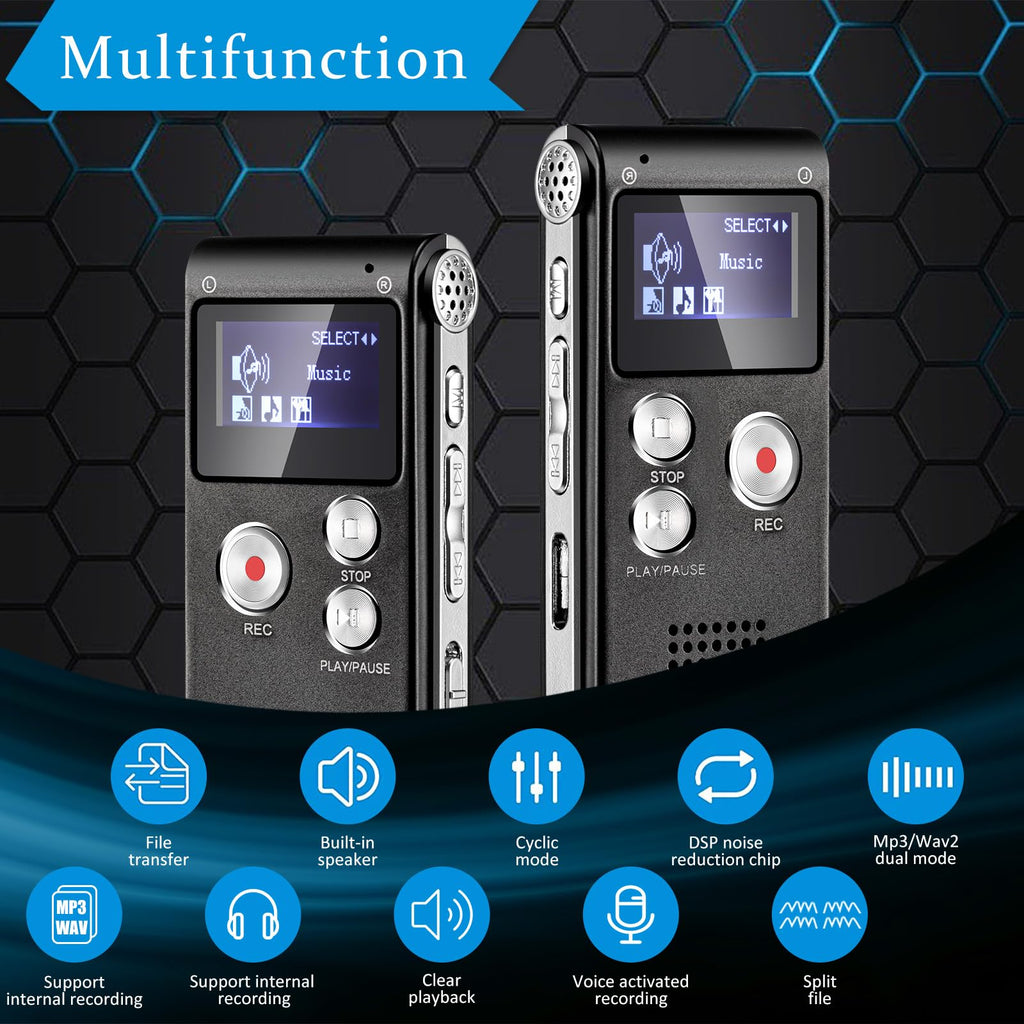 Black EVP Recorder Ghost Hunting Kit V14904