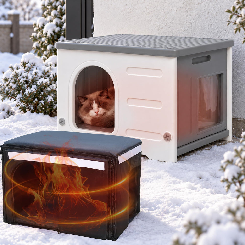 HDPE Cat House with Liner I836