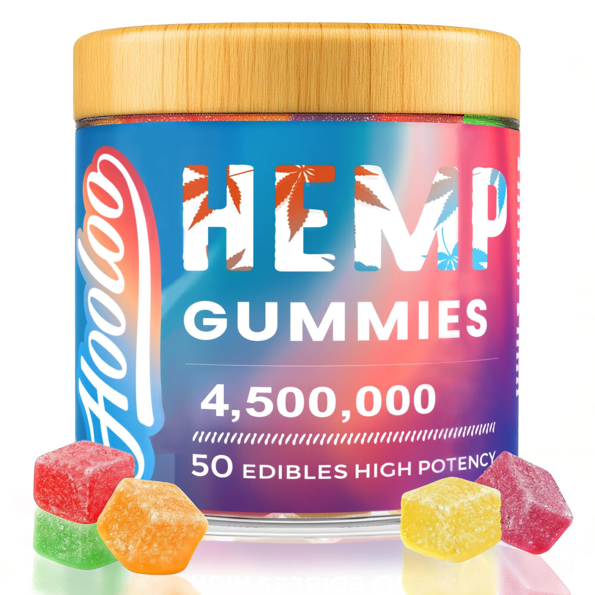 Hemp Gummies 6 Fruity Flavors B845950