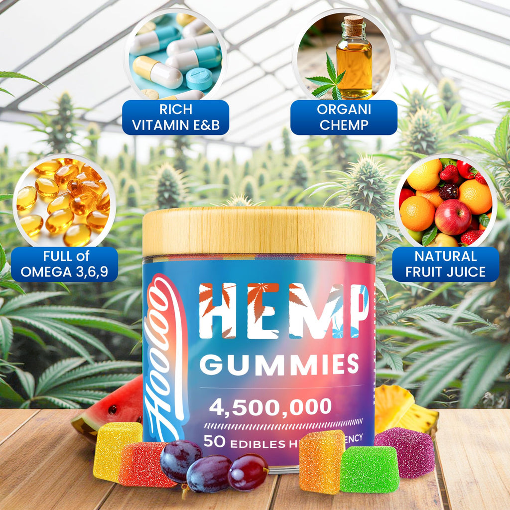 Hemp Gummies 6 Fruity Flavors B845950