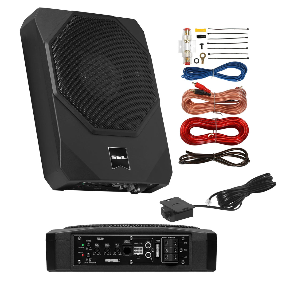 10 Inch Under Seat Car Subwoofer G8427