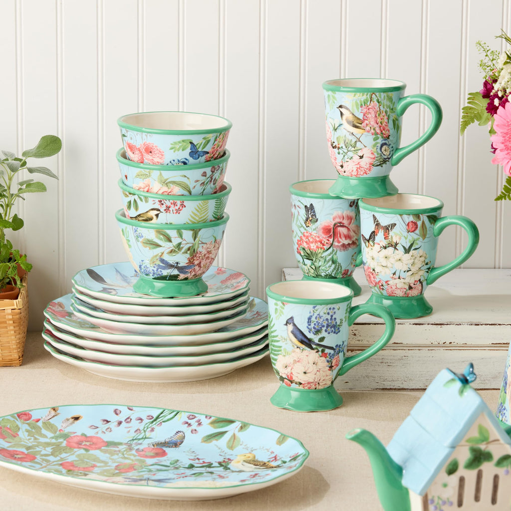 16-Piece Dinnerware Set Service for 4 Y5429