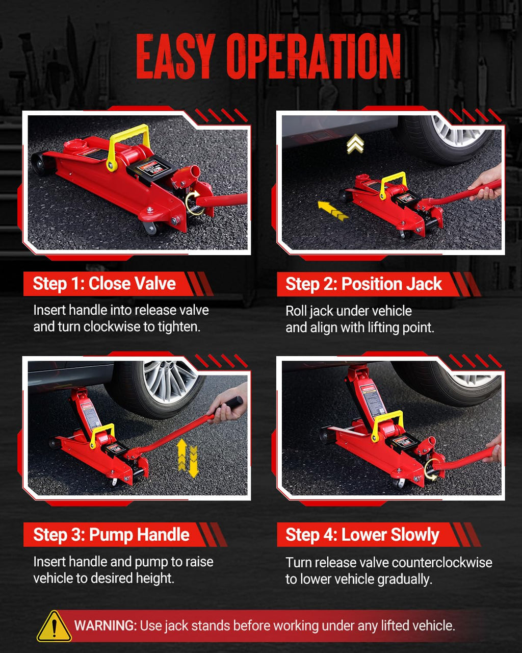 2.5 Ton Hydraulic Trolley Floor Jack I756168
