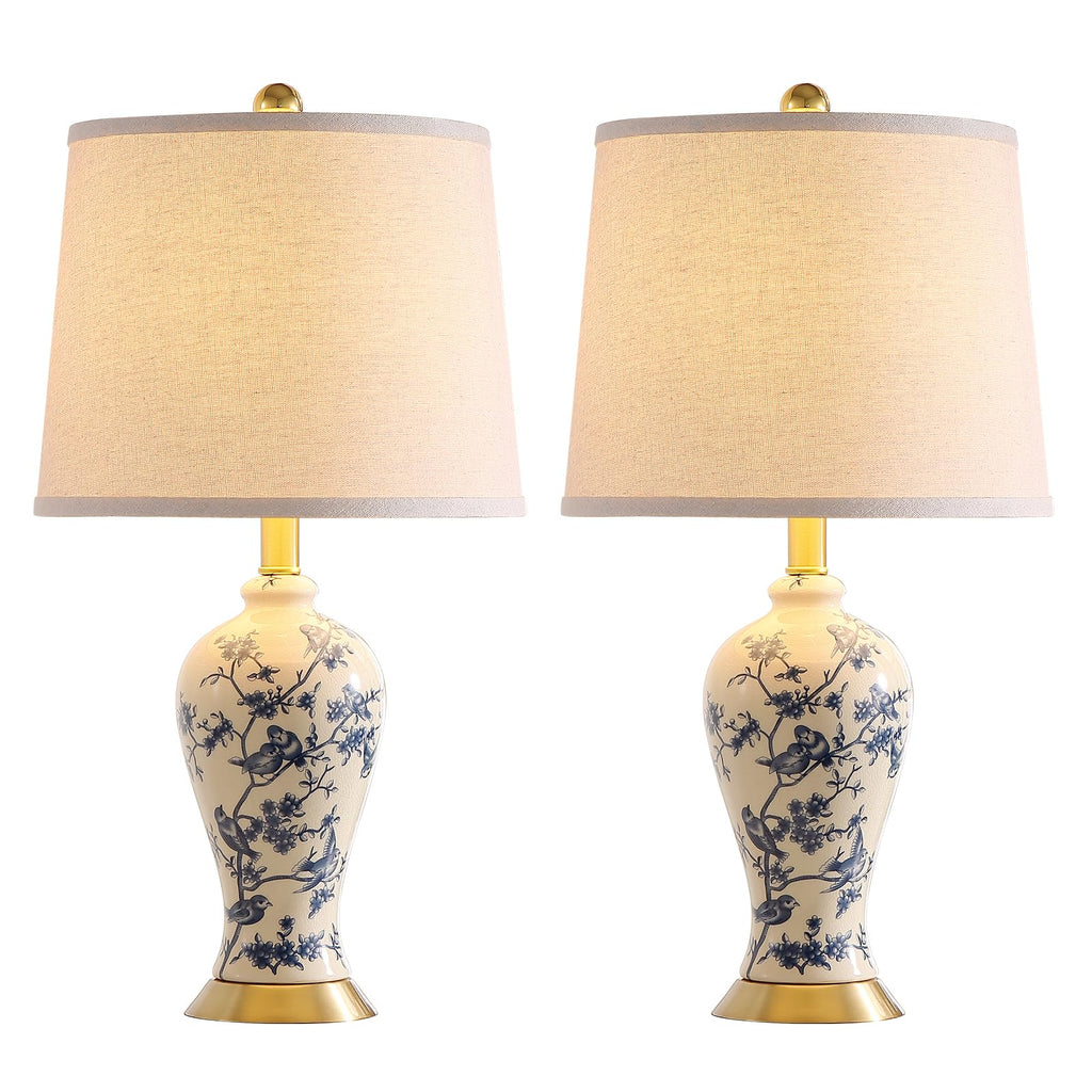 24" Ceramic Table Lamps Set of 2 W467