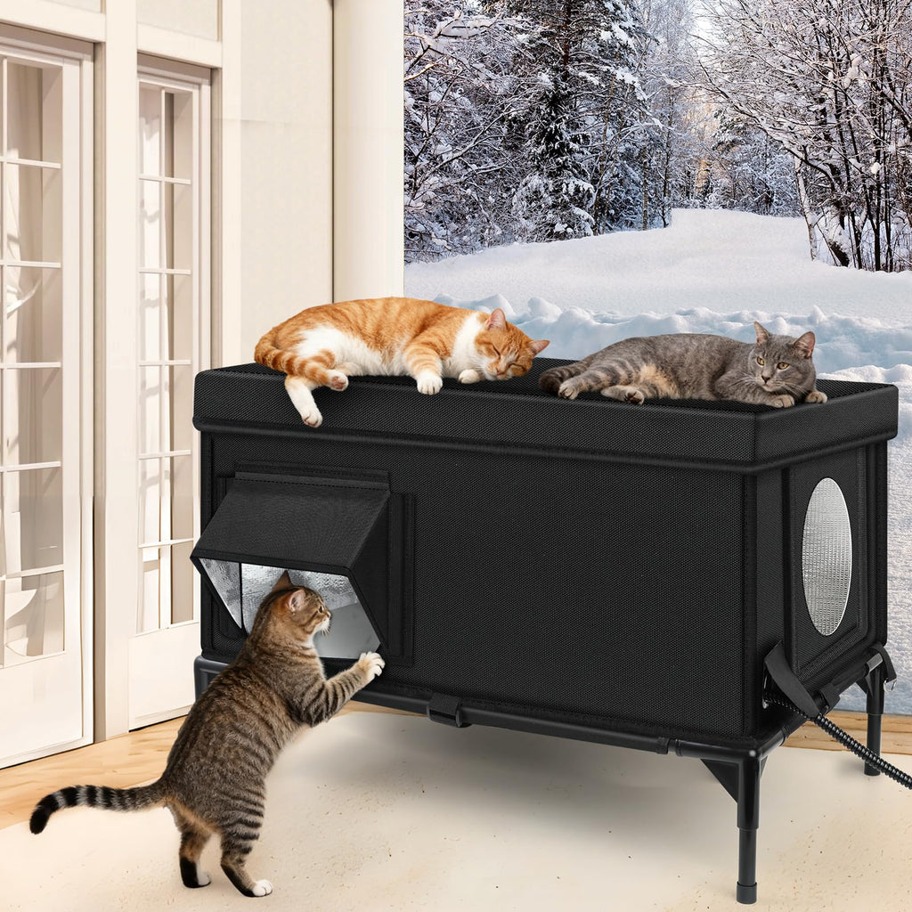 Insulated Heated Cat House B20692