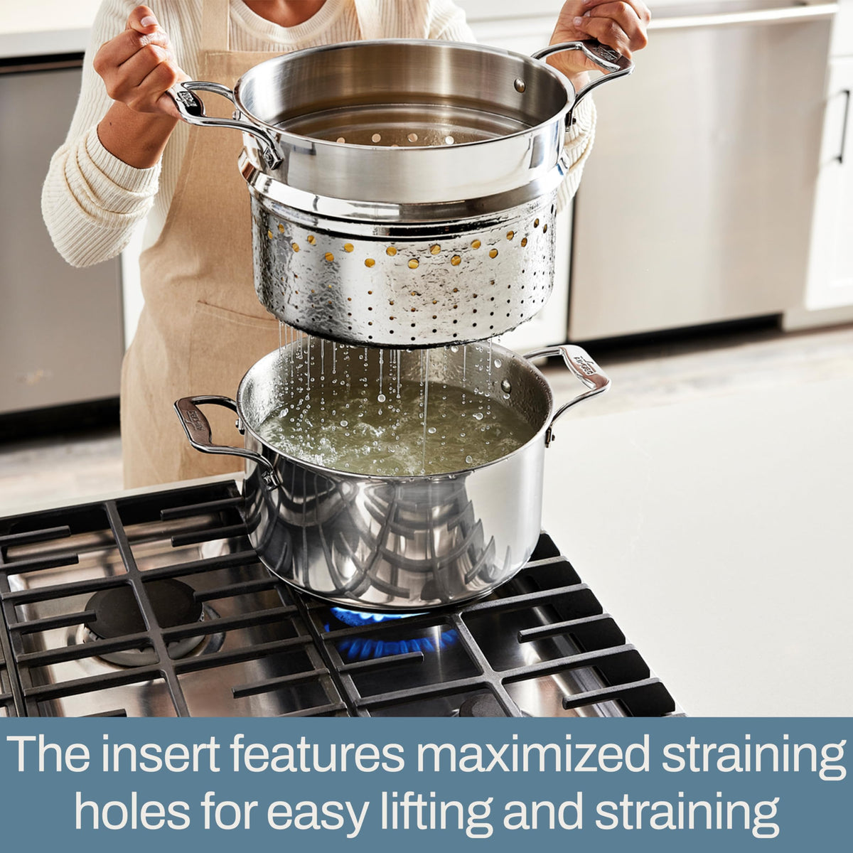 16 Qt Multipot with Strainer Insert & Lid R882845