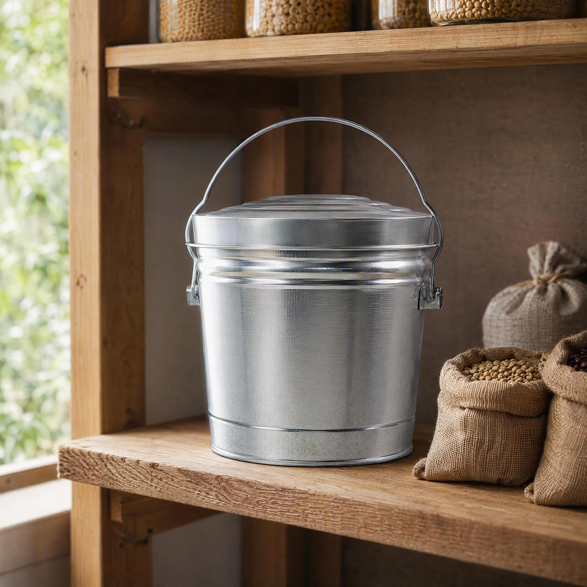 6-Gallon Galvanized Steel Utility Pail G915712