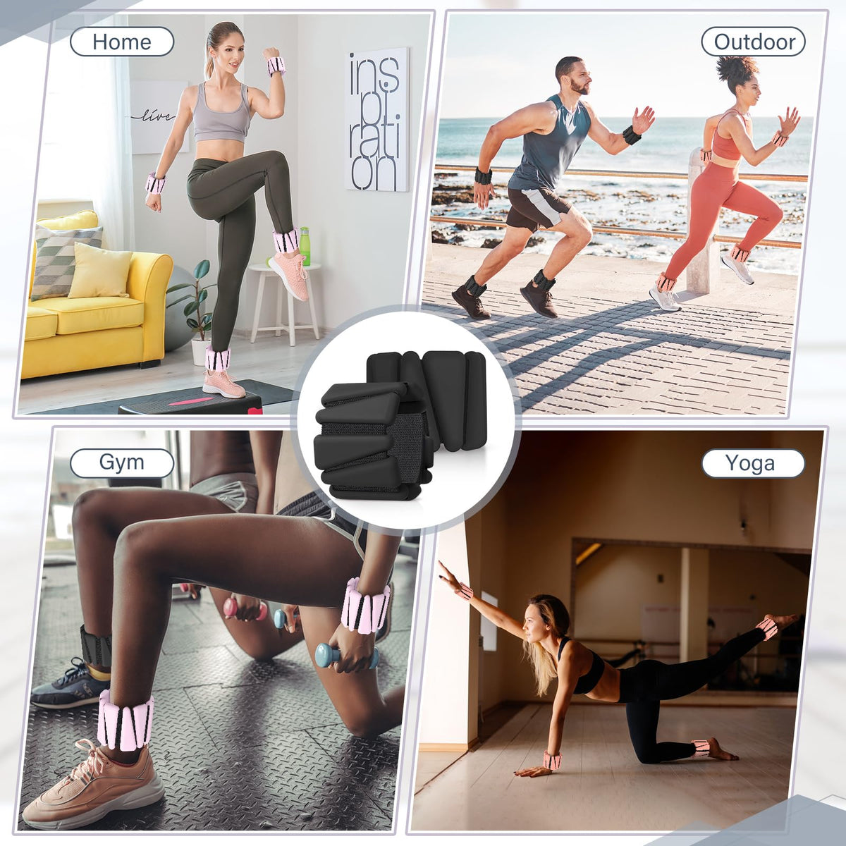 Wrist and Ankle Weights Set of 4 I99038