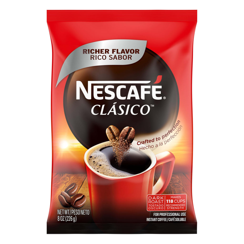Dark Roast Instant Coffee 8 oz W561883