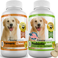Turmeric Probiotics for Dogs Digestive Health Bundle G6317