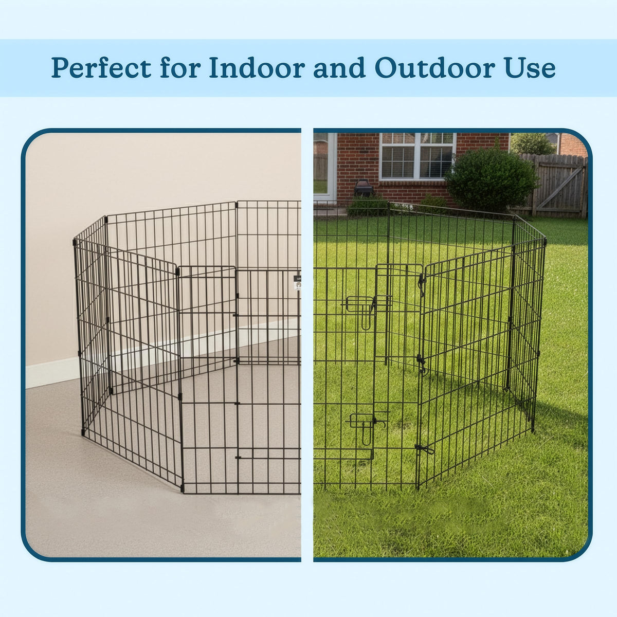24" Exercise Playpen with Gate P245193
