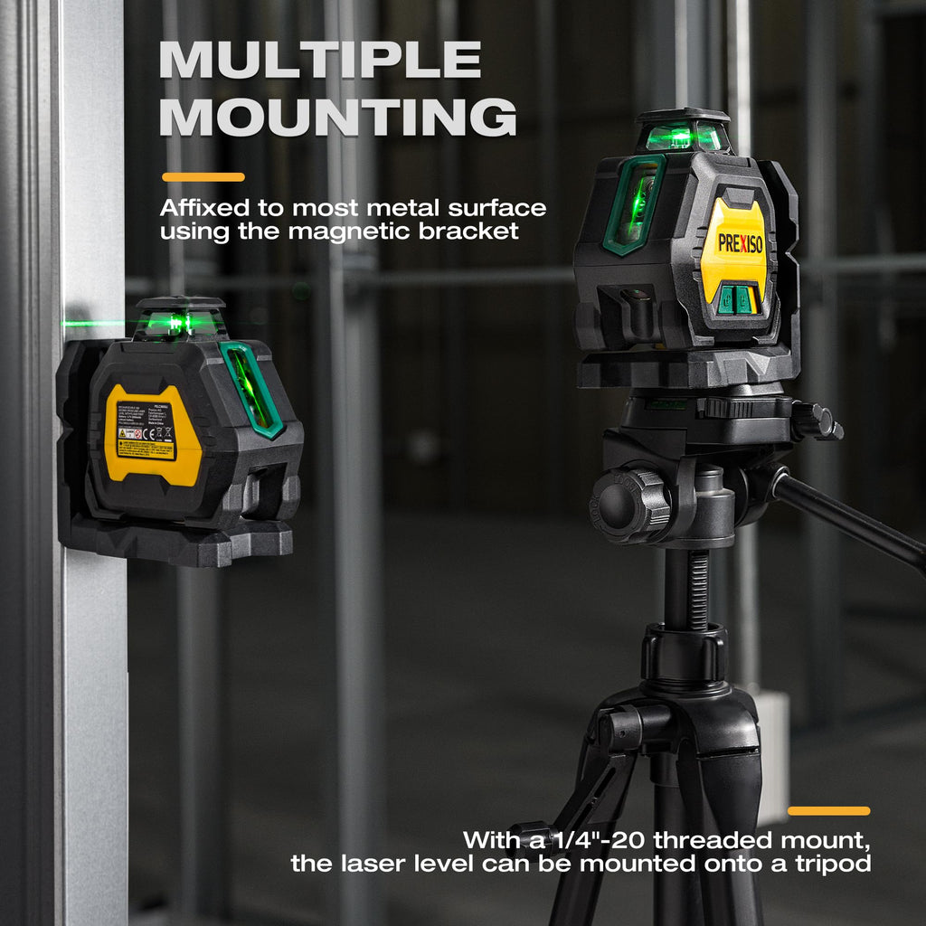 360 Laser Level with Tripod & 2 Plumb Dots P12791