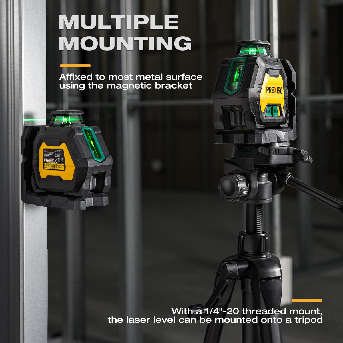 360 Laser Level with Tripod & 2 Plumb Dots P12791