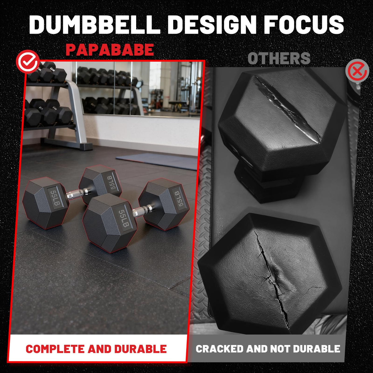 150-600lb Dumbbell Set with Rack C546