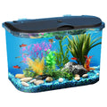 5-Gallon Aquarium Kit with LED Lighting and Power Filter C84419