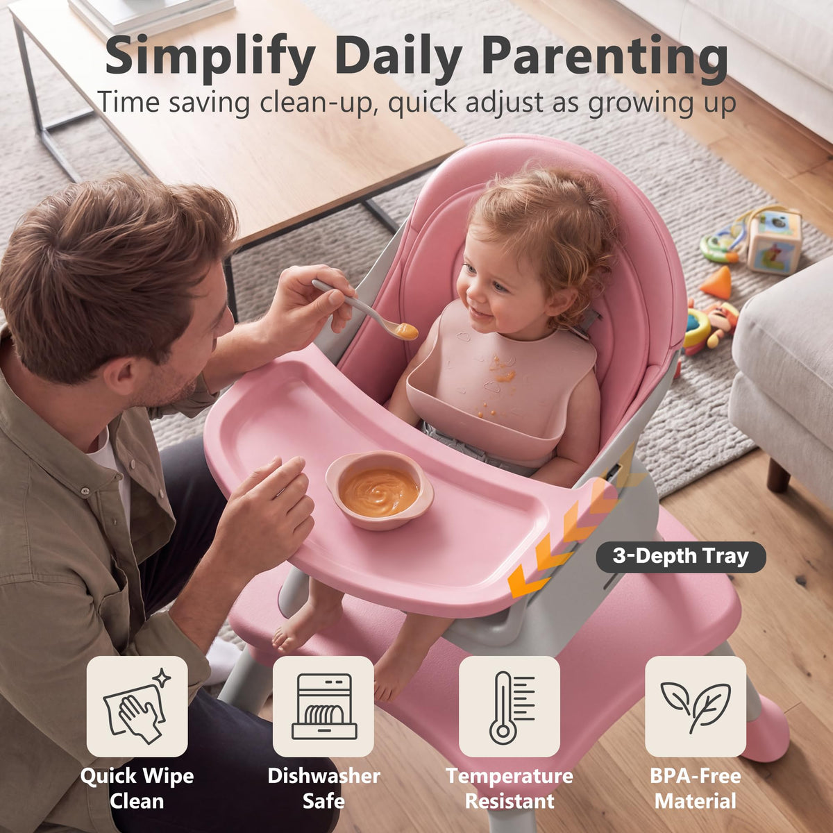 8 in 1 Baby High Chair Q335