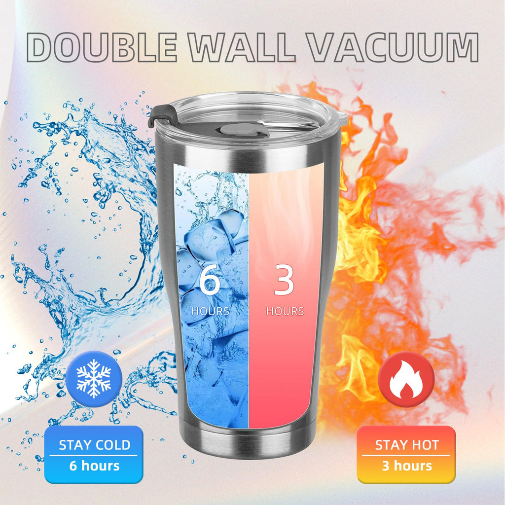 20oz Insulated Tumbler with Lid Straw Z598392
